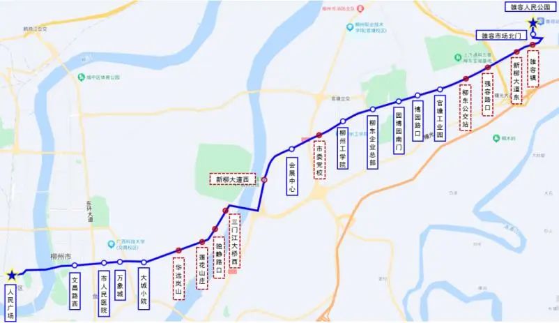 正在公示！柳州这5条公交线路拟调整，有意见快提