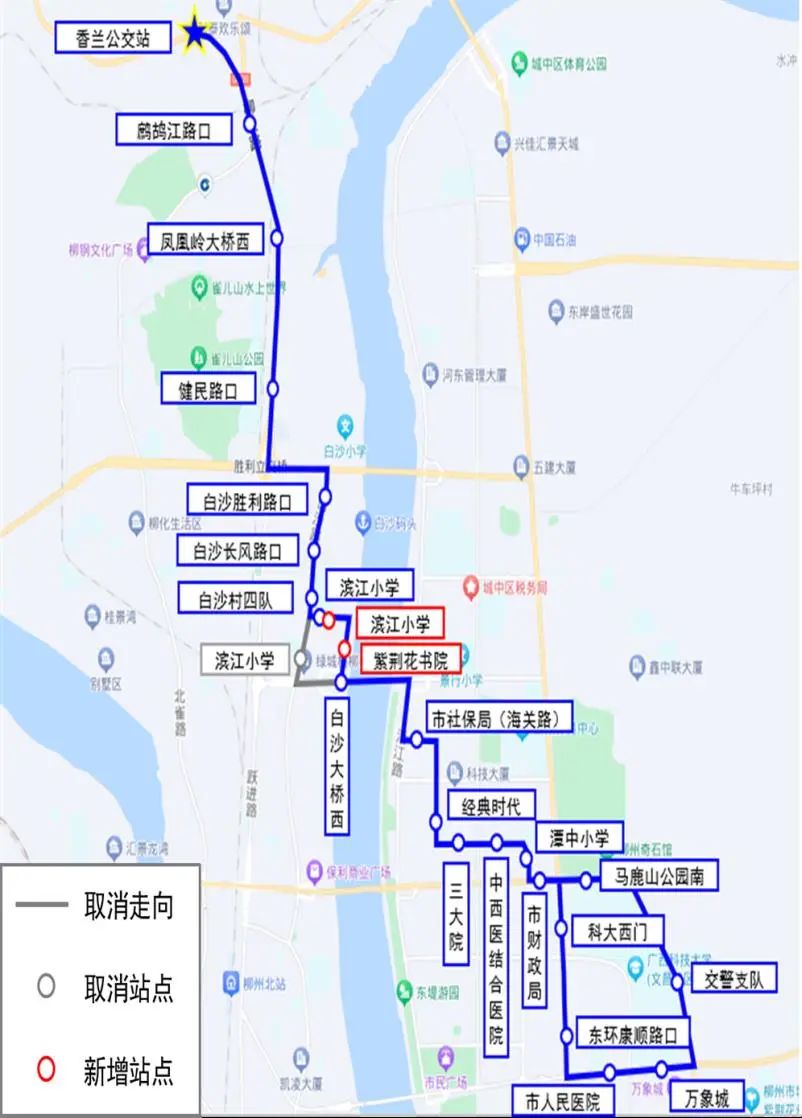 正在公示！柳州这5条公交线路拟调整，有意见快提