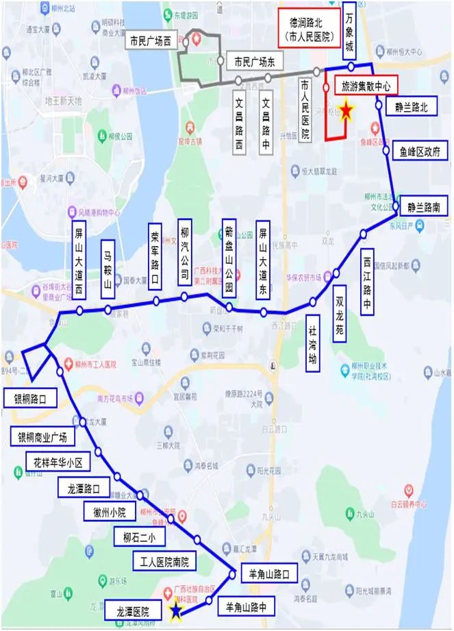 正在公示！柳州这5条公交线路拟调整，有意见快提