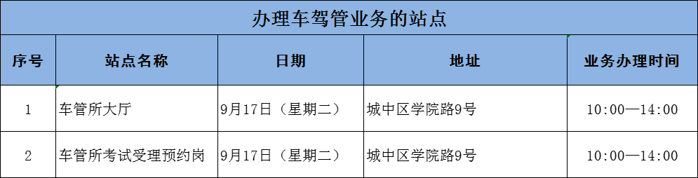 柳州市交管服务窗口中秋假期期间为广大群众提供各类交管业务办理服务